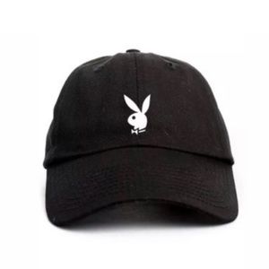 Playboy Bunny ‘47 Black Baseball Hat